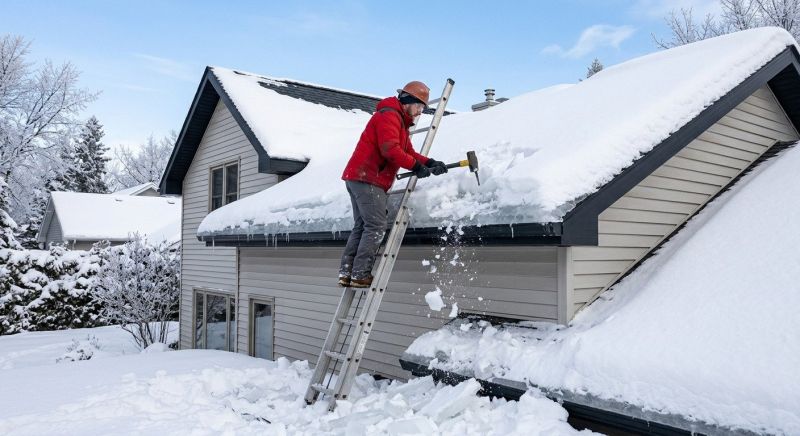 Ice Dam Removal in Bellevue, WA