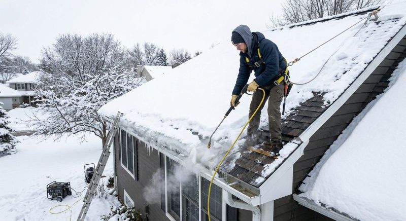 Ice Dam Removal in Olympia, WA