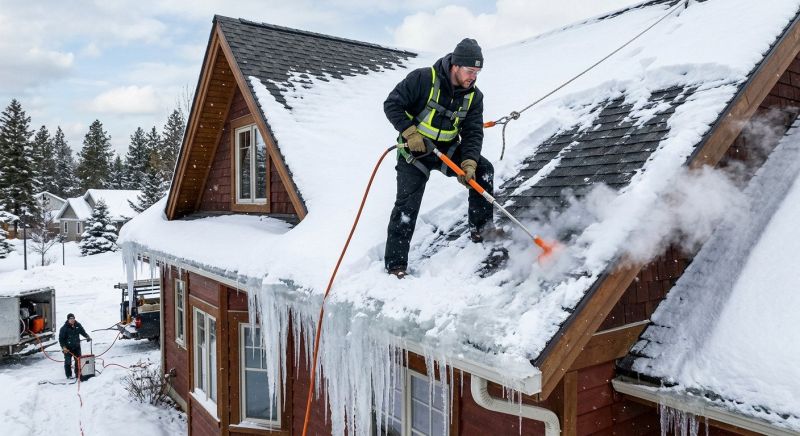 Ice Dam Removal in Oklahoma City, OK