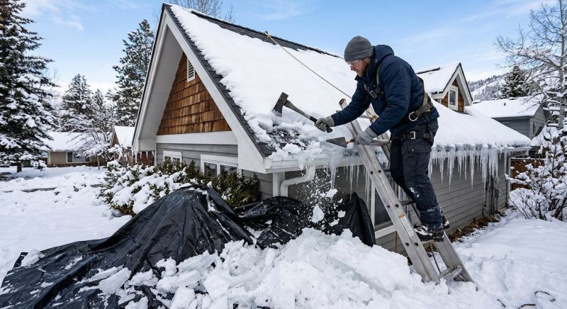 Ice Dam Repair in Renton, WA