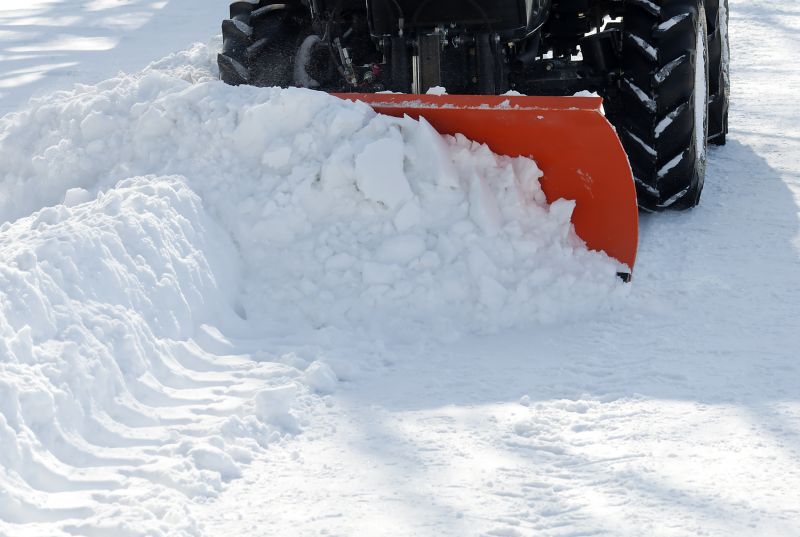 Parking Lot Plowing