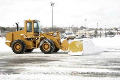 Parking Lot Plowing